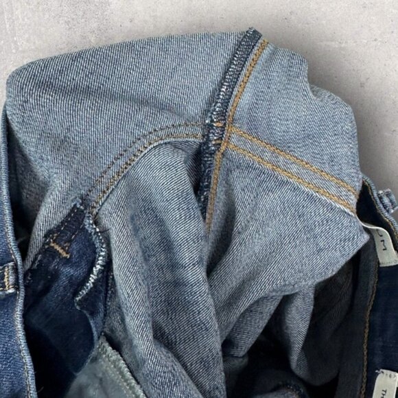 Aritzia Denim Forum The Lola High Rise Skinny Jeans Size 27 Lyocell Stretch Blue - Picture 13 of 15